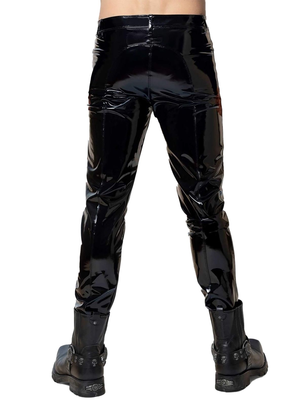 Lackhose, Lackjeans, Hose, herrenjeans, schwarz, lackschwarz, Lederhose, Stretch, Lacklederhose, Hochglanzjeans, Lack, herrenhose, Stretchjeans, Lackjeans, lacklederjeans