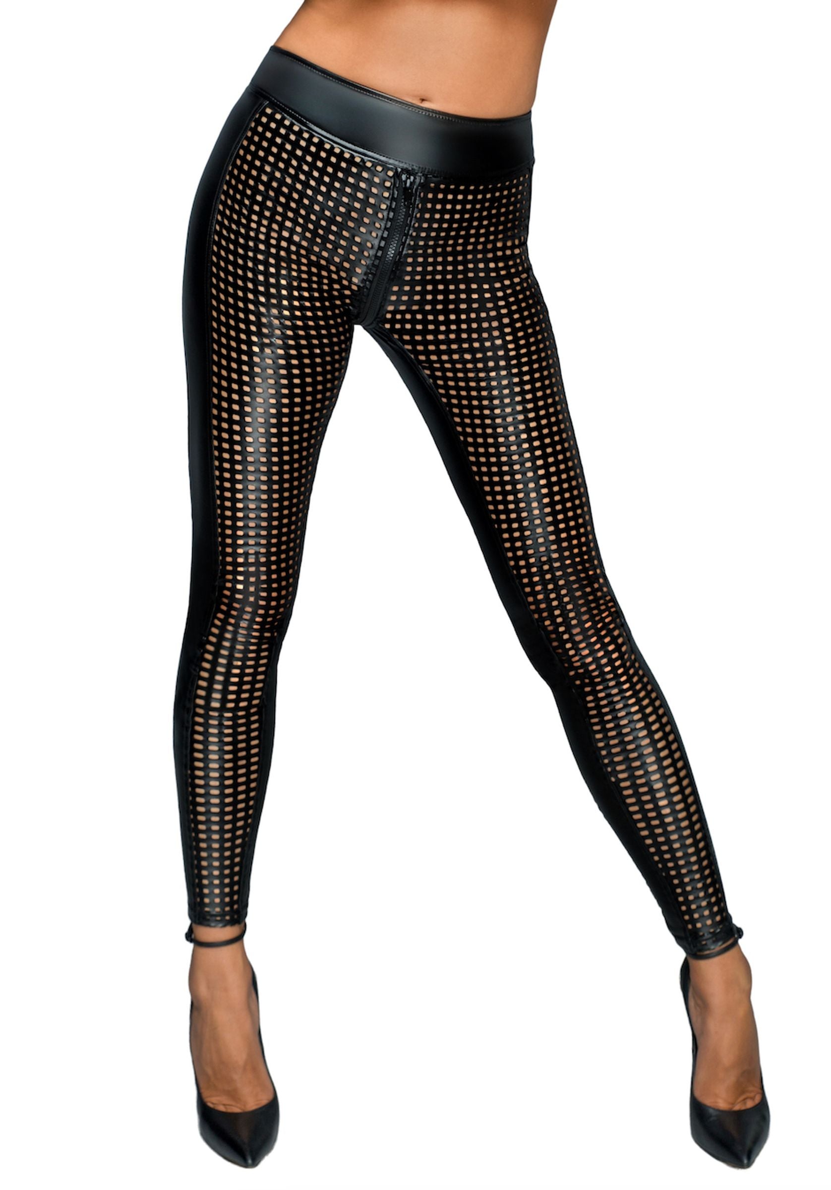 Laser-cut leggings