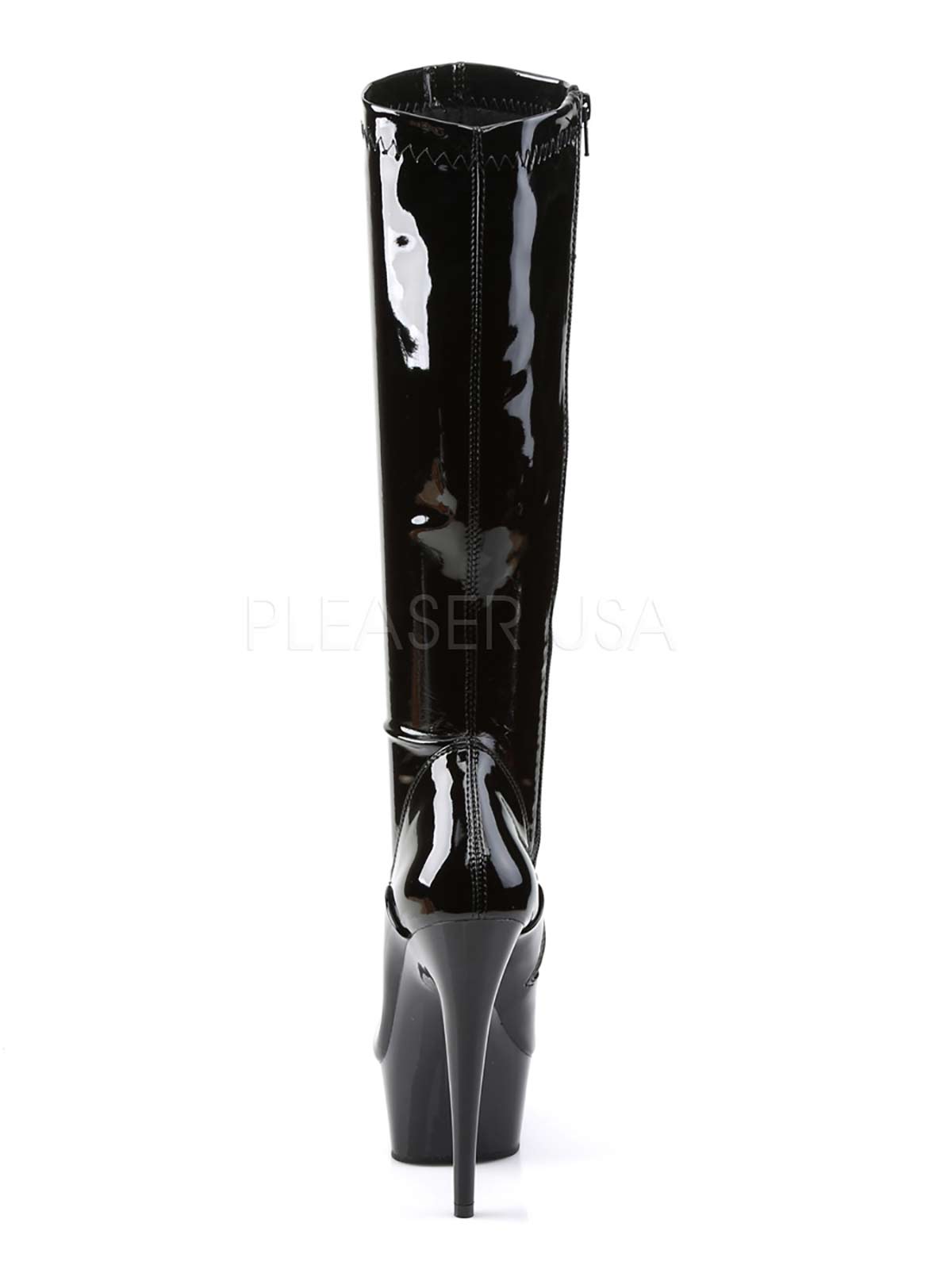 Lackplateau, Stiefel, Plateaustiefel, schwarz Lackplateaustiefel, lack, Lackkniestiefel, Lackstiefel, Damenkniestiefel, Kniestiefel, Stretchstiefel, Lack-schwarz, schwarzer Stiefel, schwarz