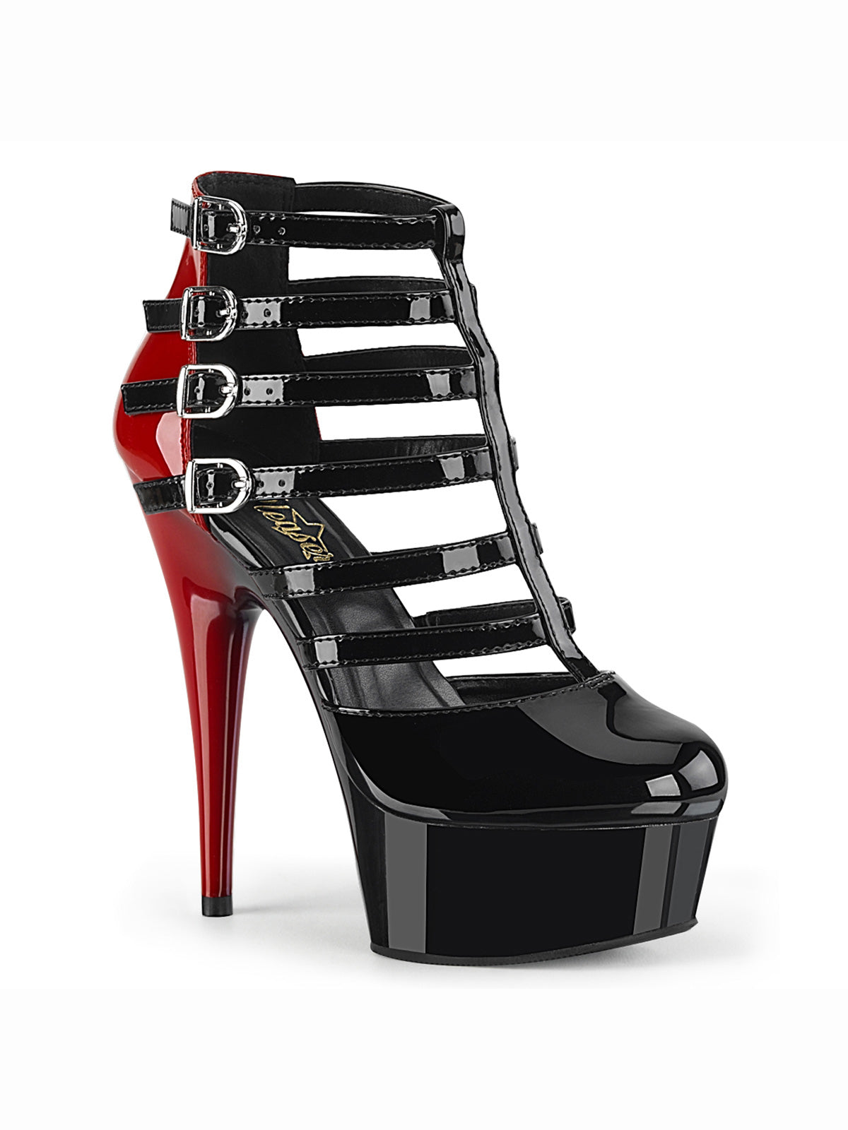 Plateau DESIGNER Stiefelette Schwarz