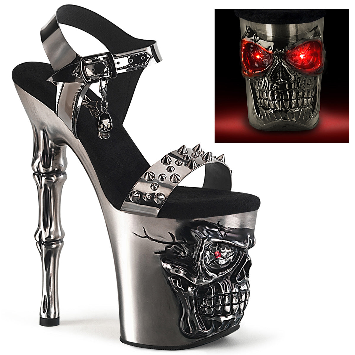 Plateau DESIGNER SKULL Sandale