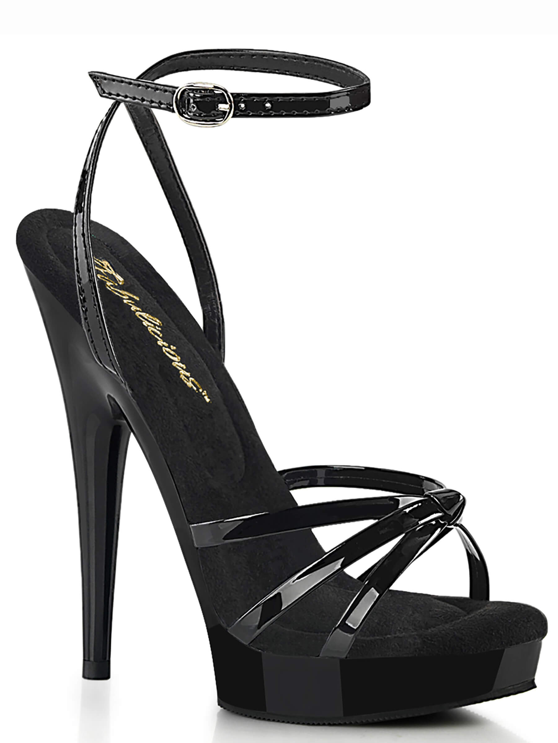 Lack Stilletto High Heel Sandale