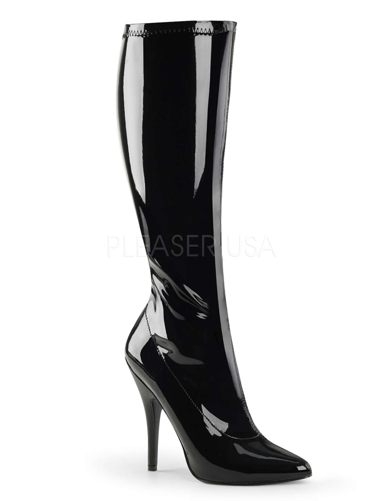 Lackstiefel, Stiefel, Lack stiefel, schwarz Lackstiefel, lack, Lackkniestiefel, Lackstiefel, Damenkniestiefel, Kniestiefel, Stretchstiefel, Lack-schwarz, schwarzer Stiefel, schwarz damen