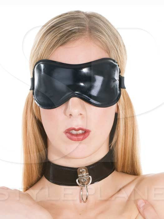 Latexmaske - Augenbinde