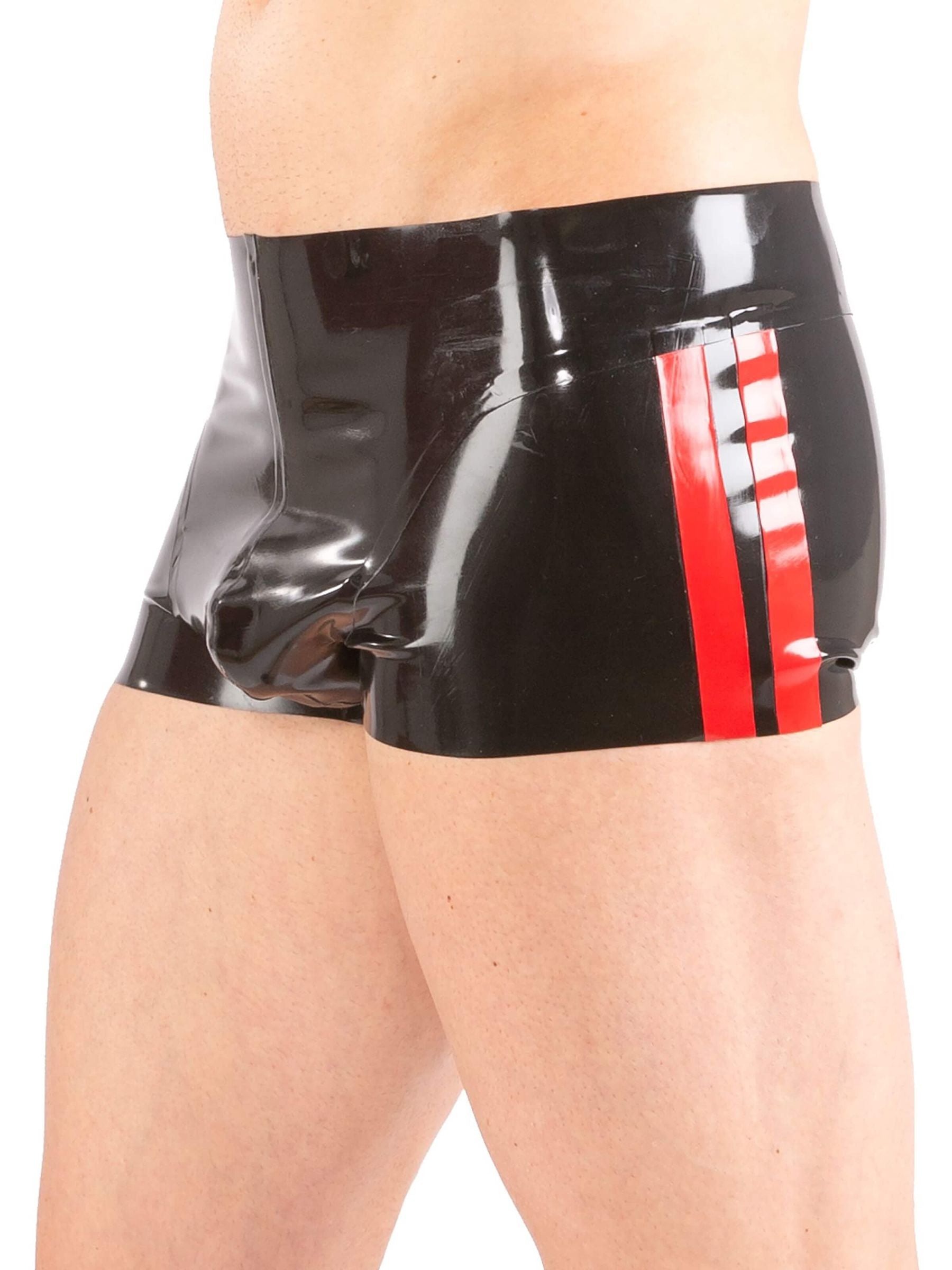 Latex boxer shorts