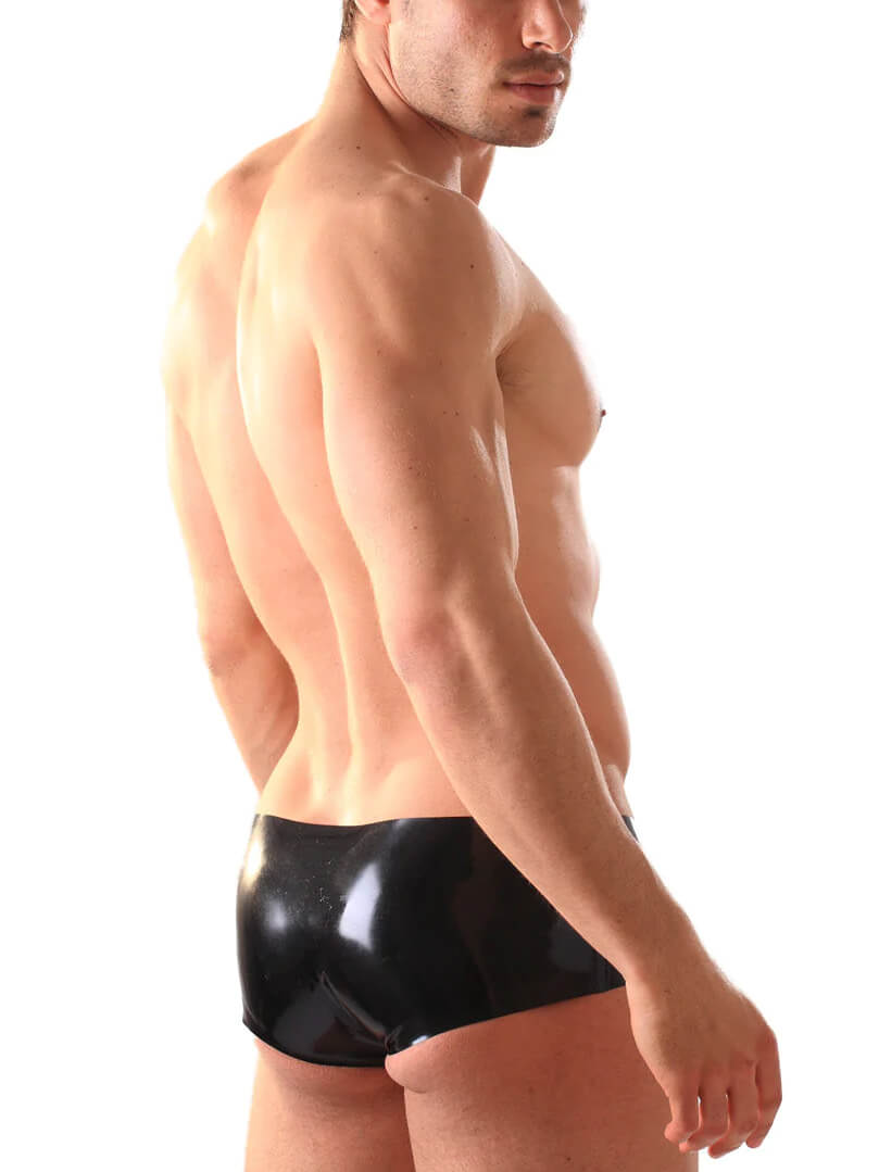Latex boxer shorts