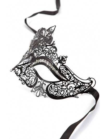 Elegante Stass Maske aus Metall