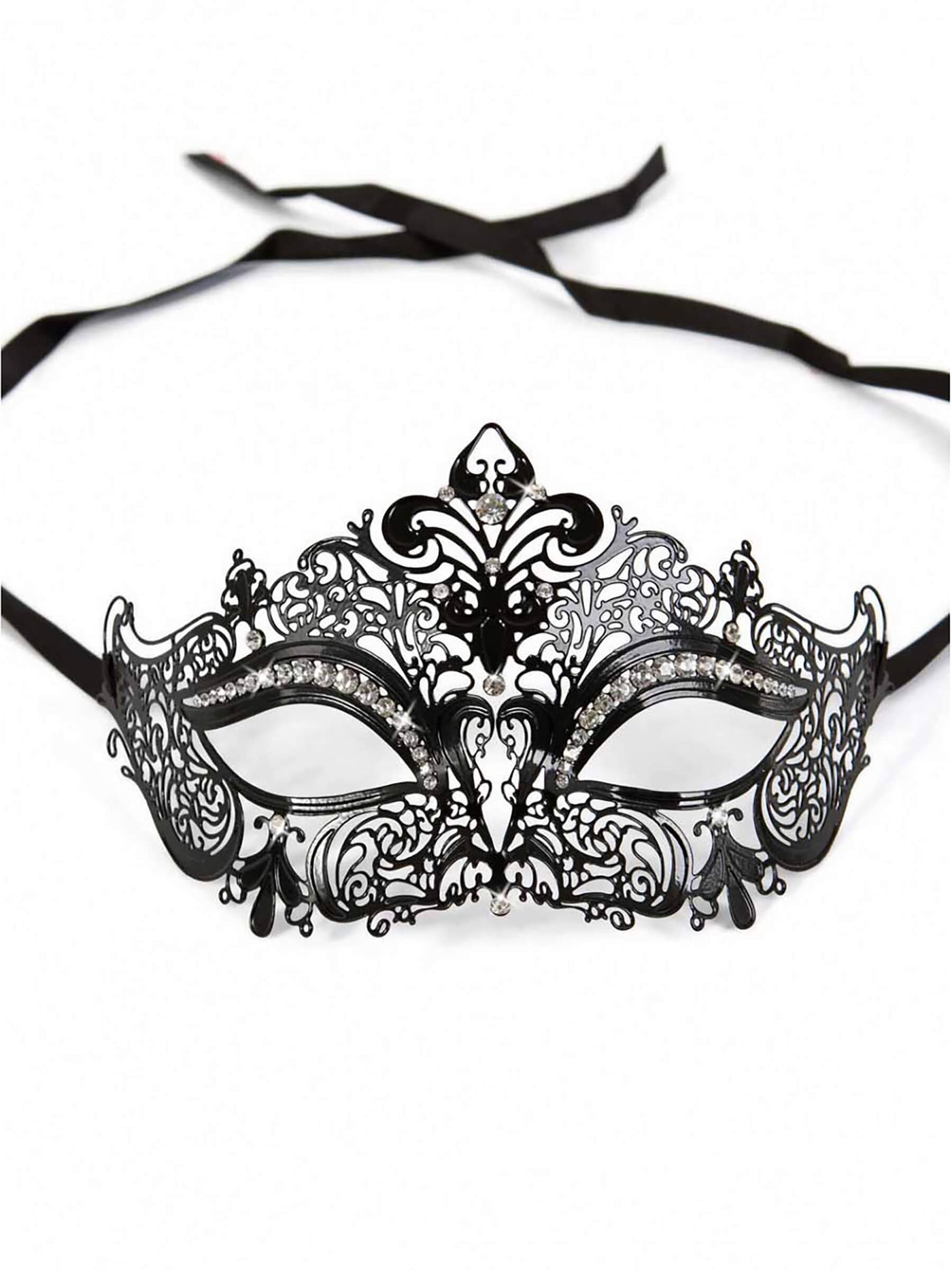 Elegante Stass Maske aus Metall
