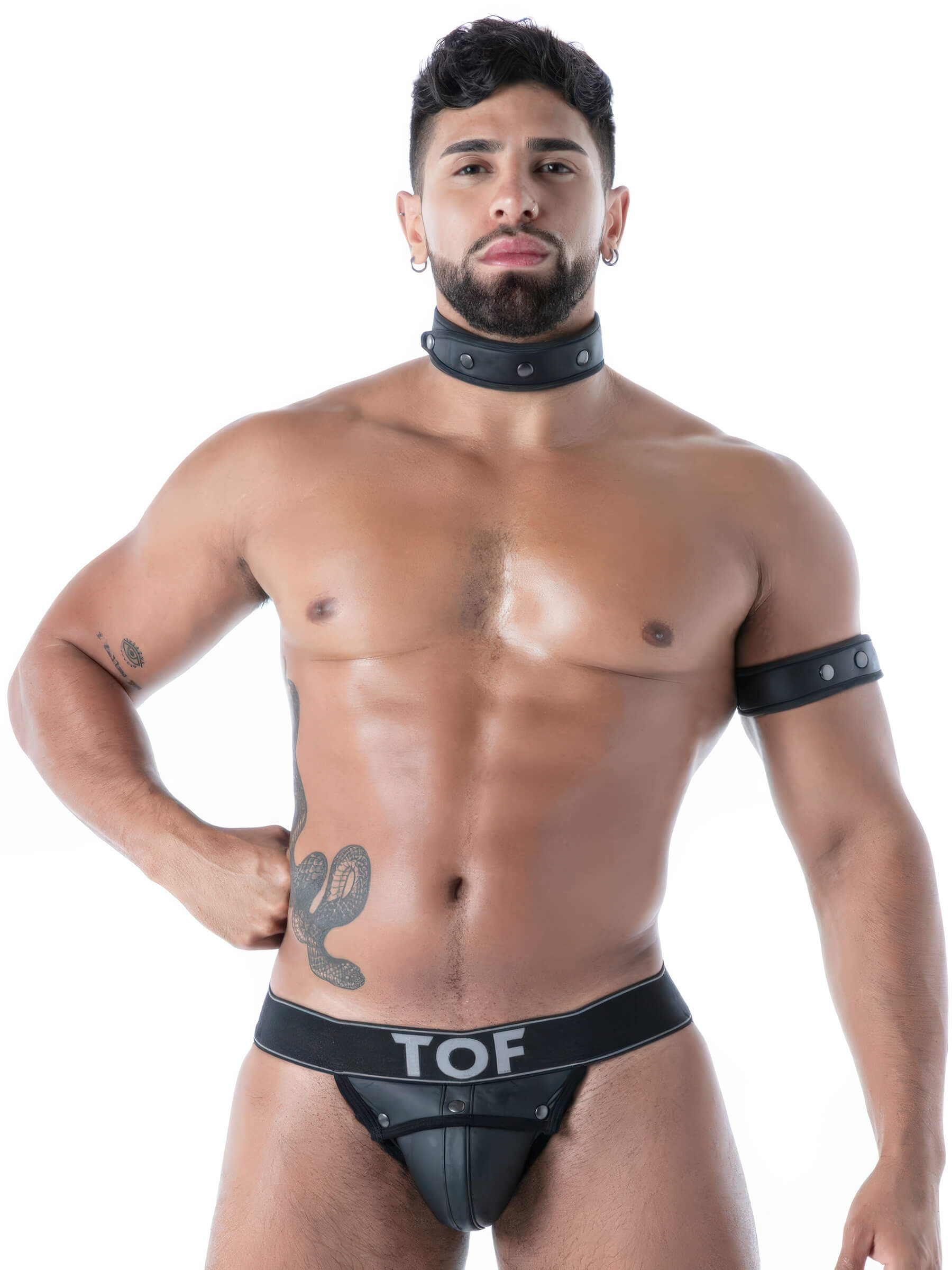 NEOPRENE COLLAR BLACK/BLACK