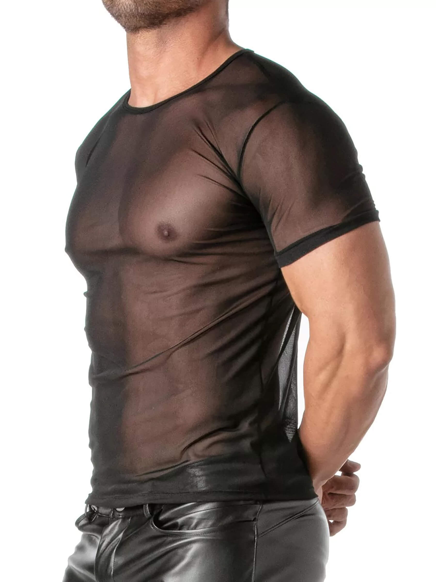 Mesh T-shirt for men