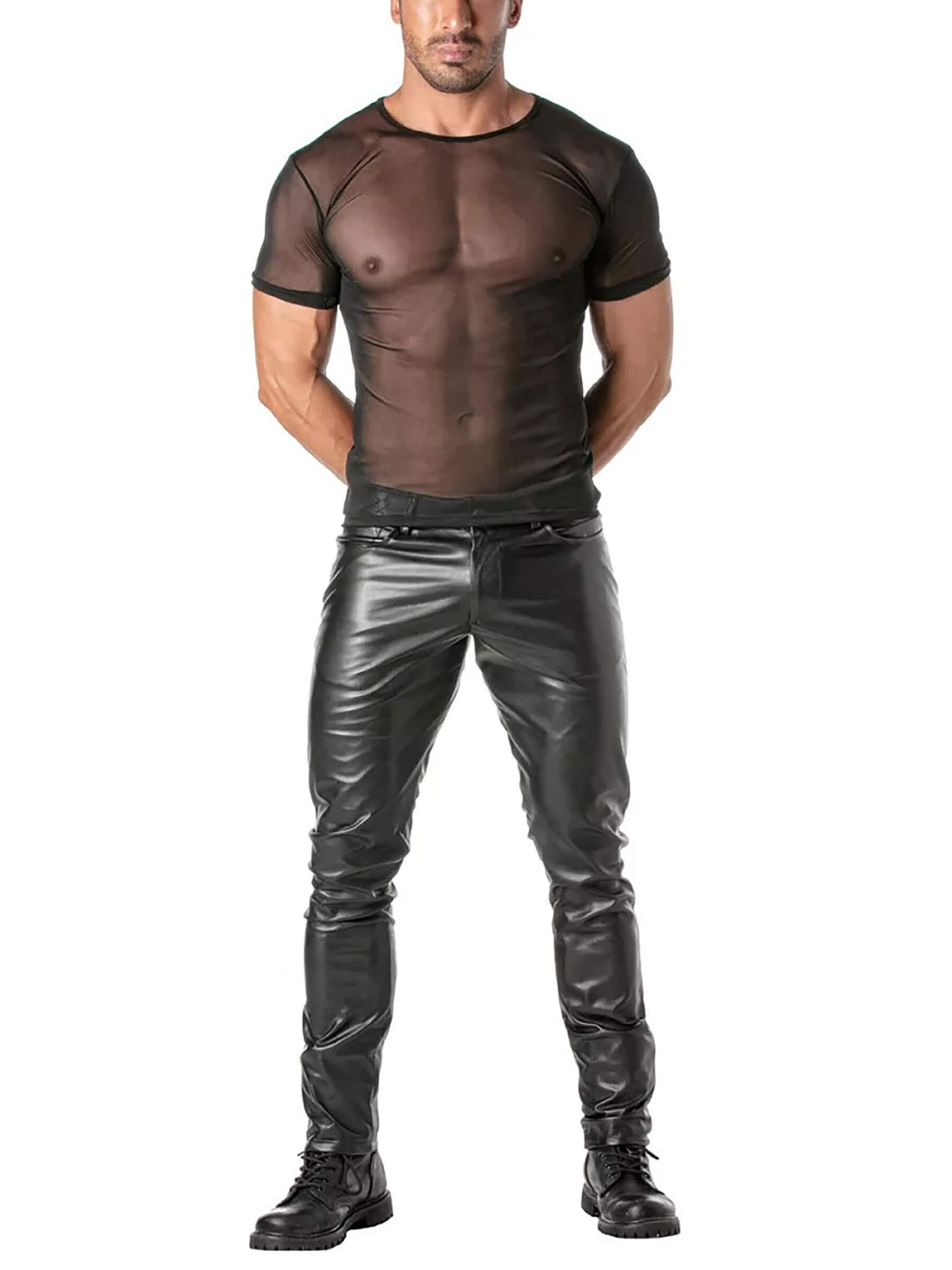 Mesh T-shirt for men