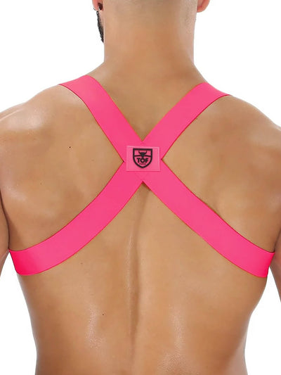 PARTY BOY ELASTIC HARNESS NEON PINK