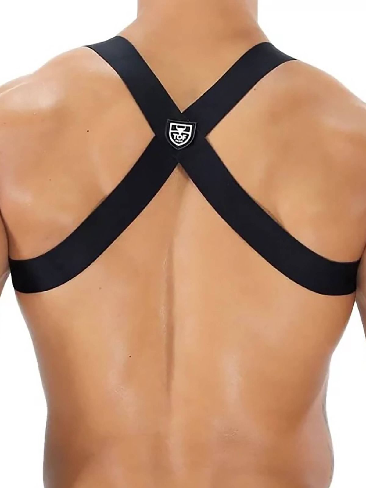 PARTY BOY ELASTIC HARNESS BLACK