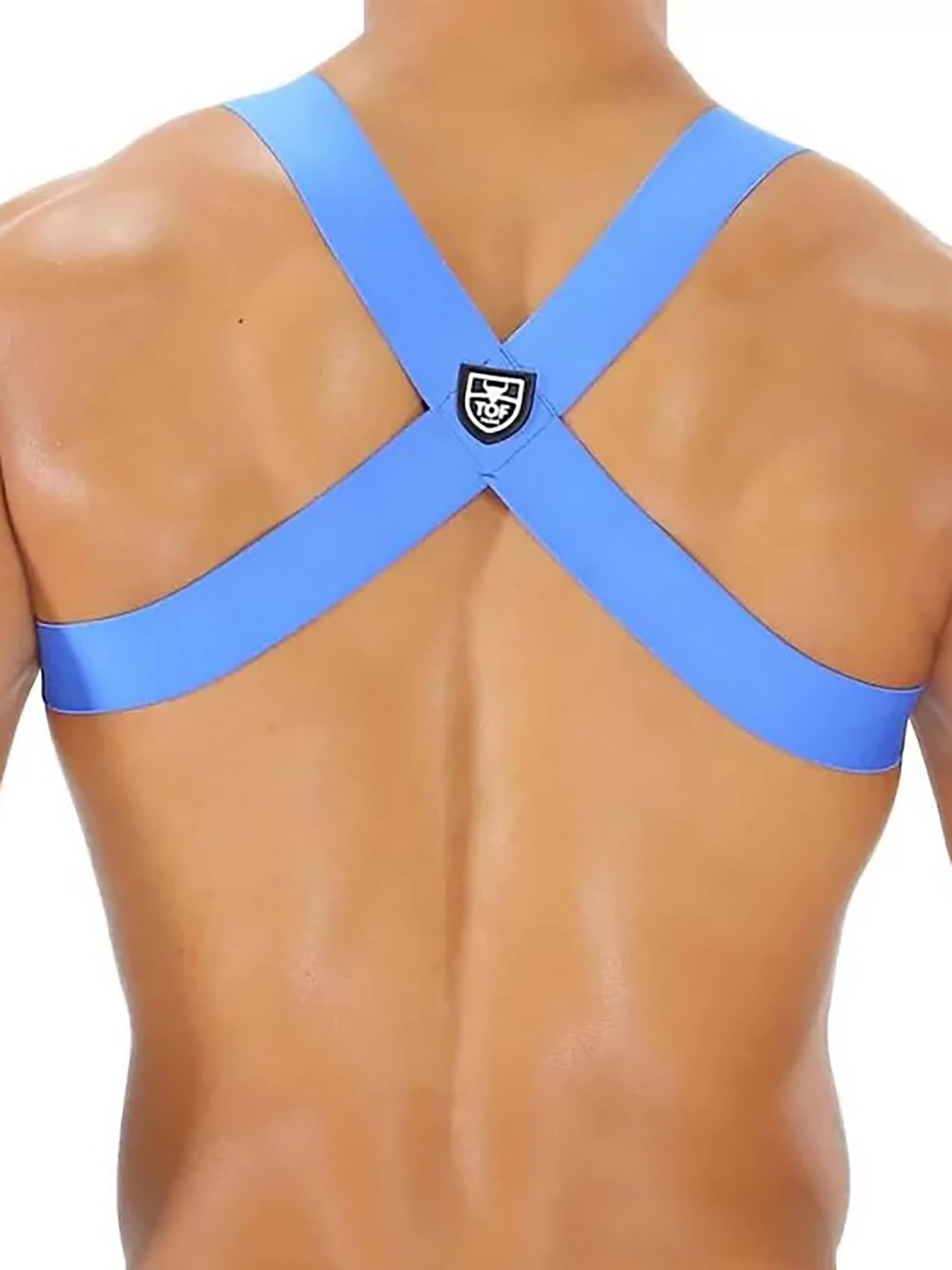 PARTY BOY ELASTIC HARNESS BLUE
