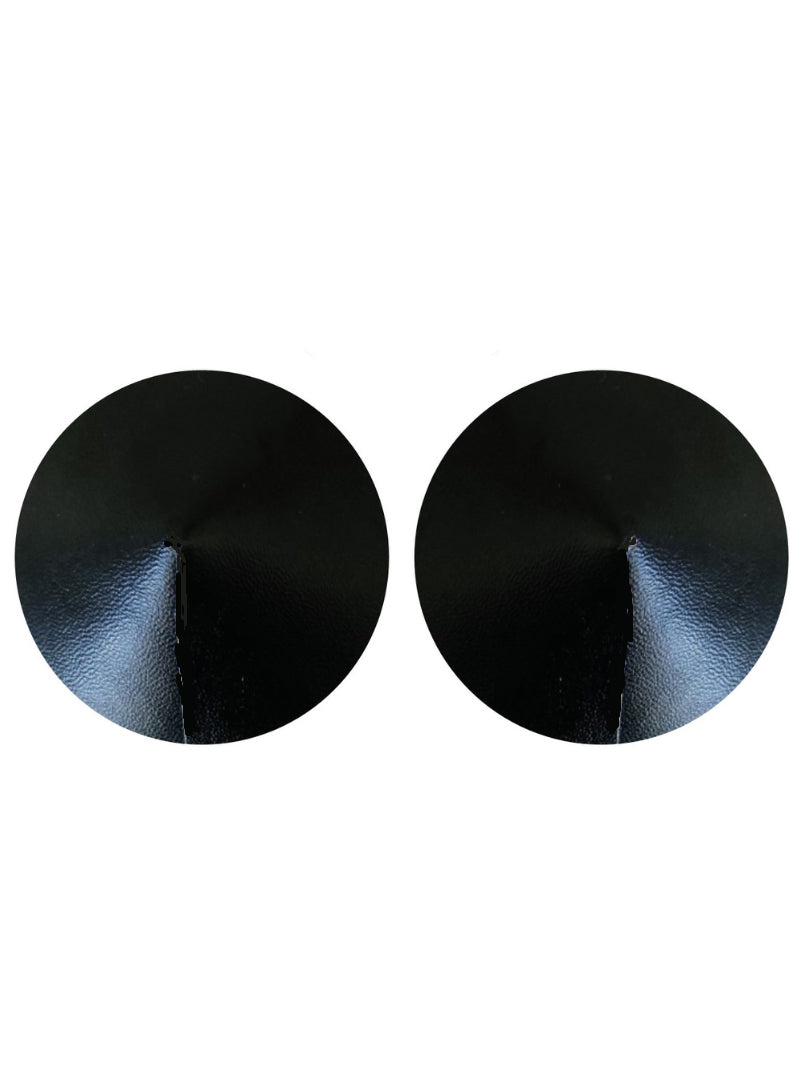 Black Leather Pasties