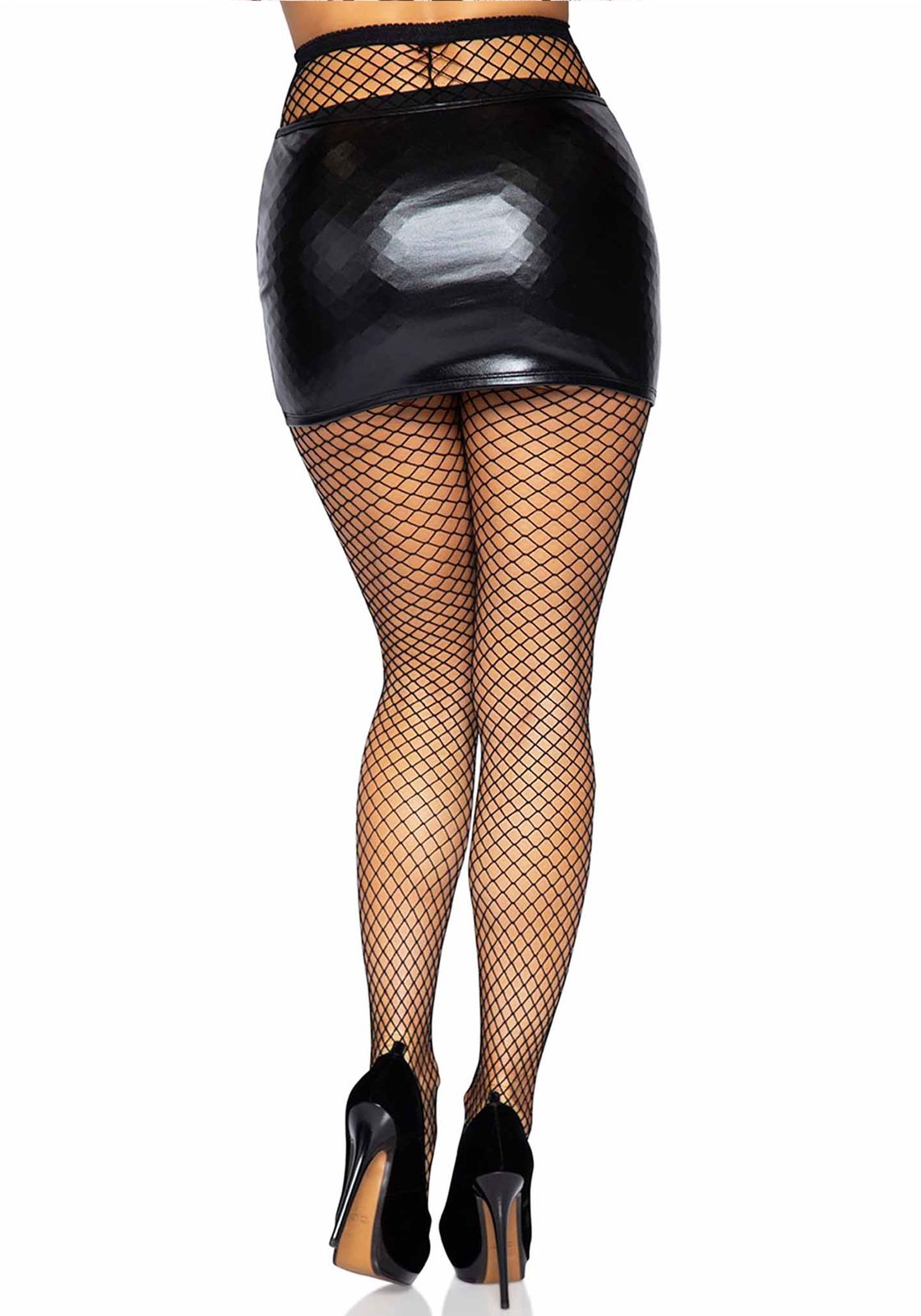 Lycra Netz Strumpfhose - One Size
