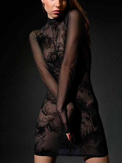 Transparentes Kleid