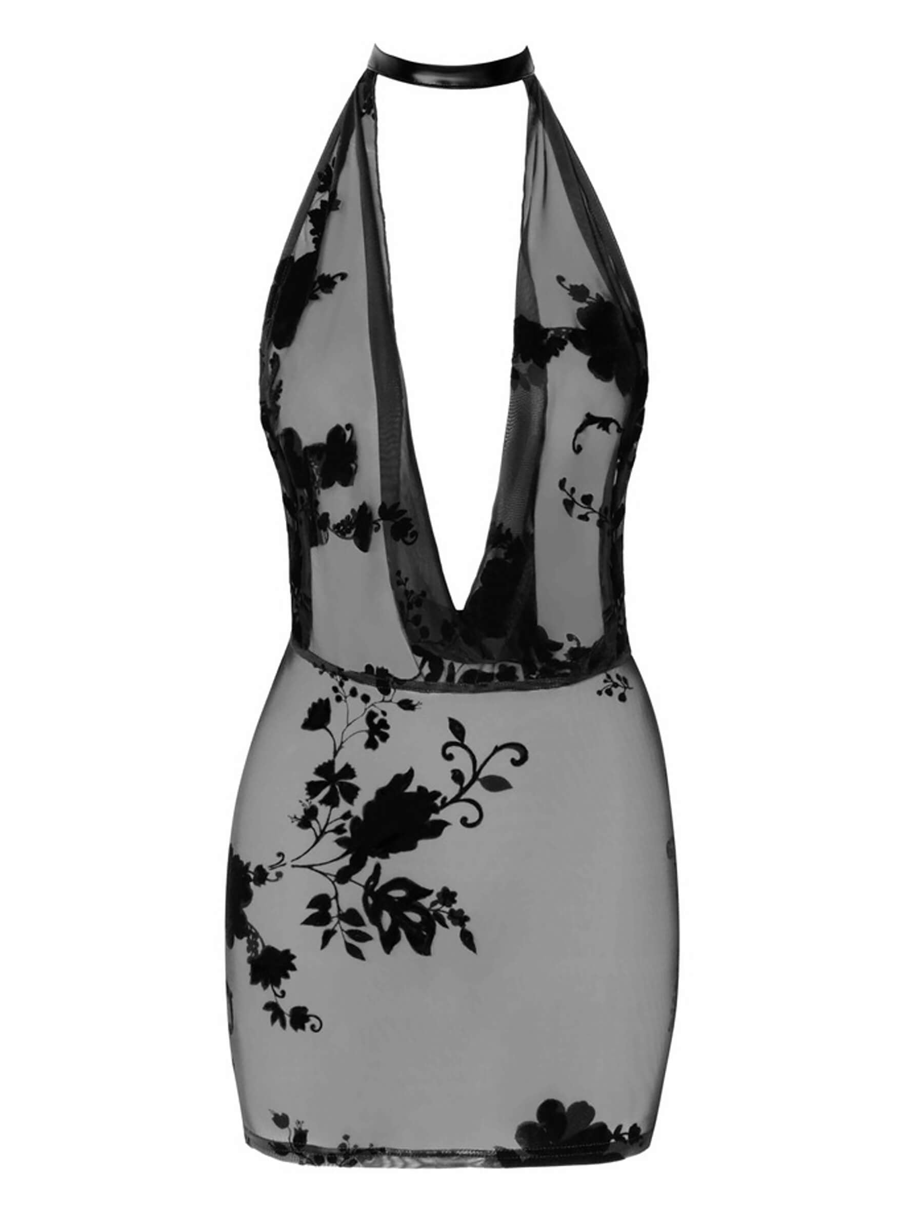 Transparent mini dress