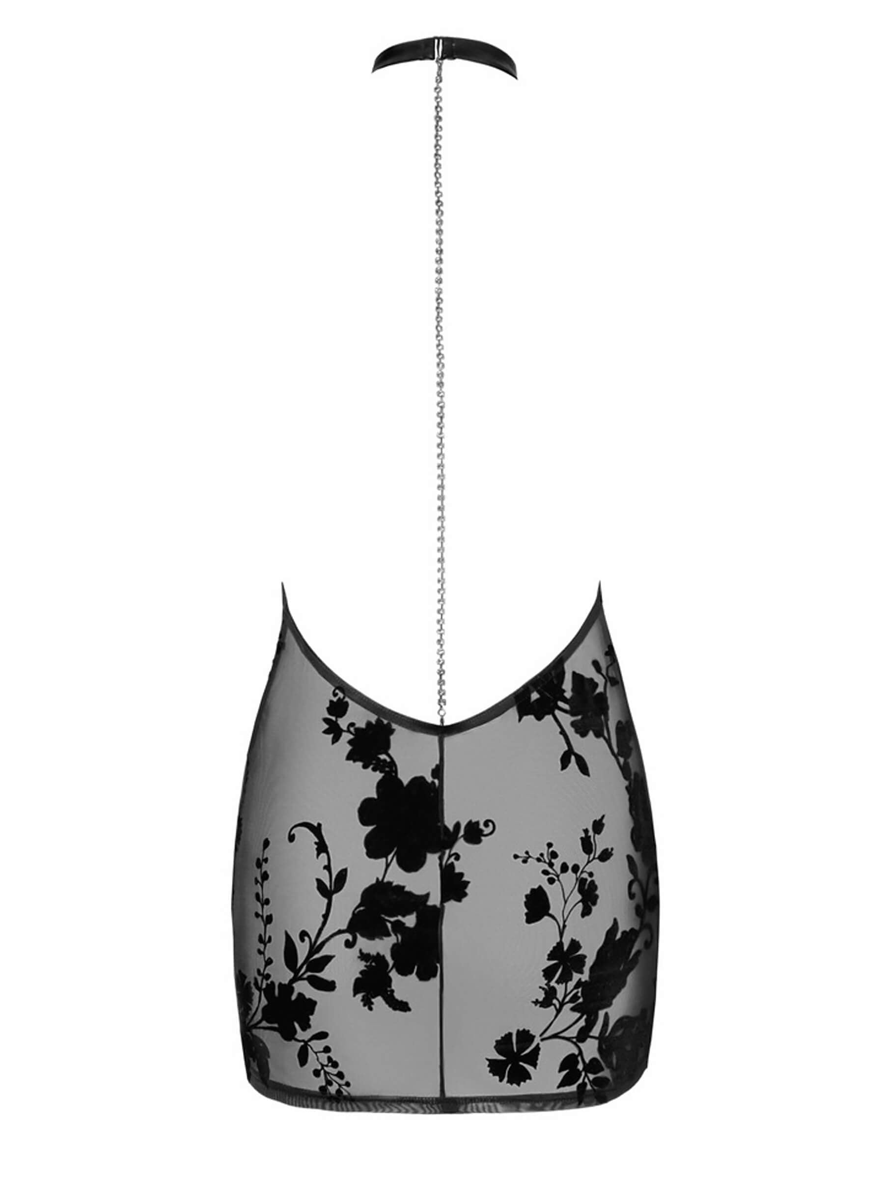 Transparent mini dress