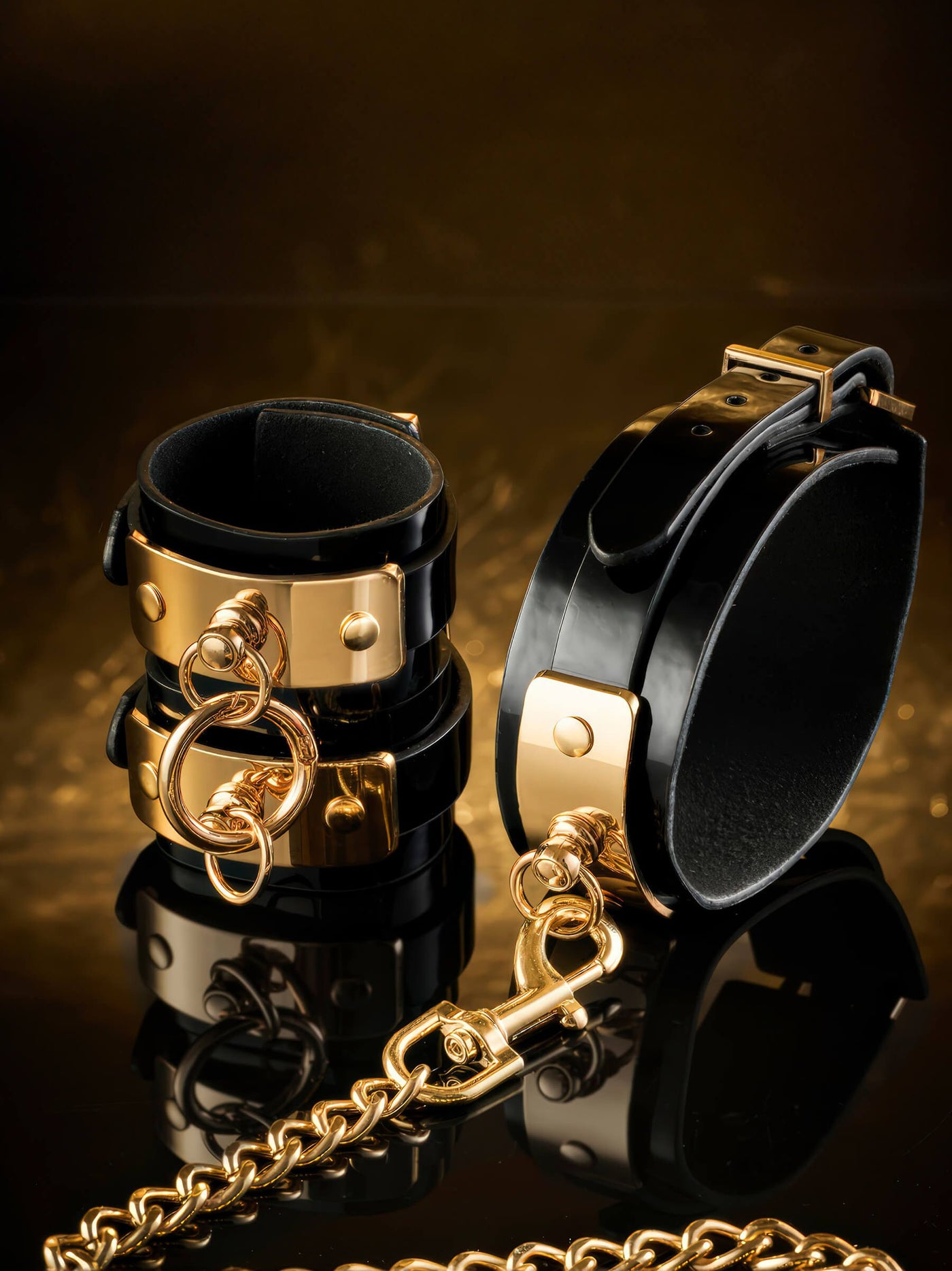 VEGAS – Hochglanz-Fussfesseln