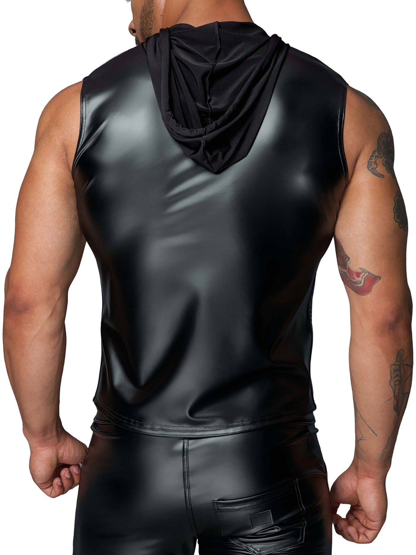 Kapuzenshirt mit Zwei-Wege Zipper Ärmellos Wetlook