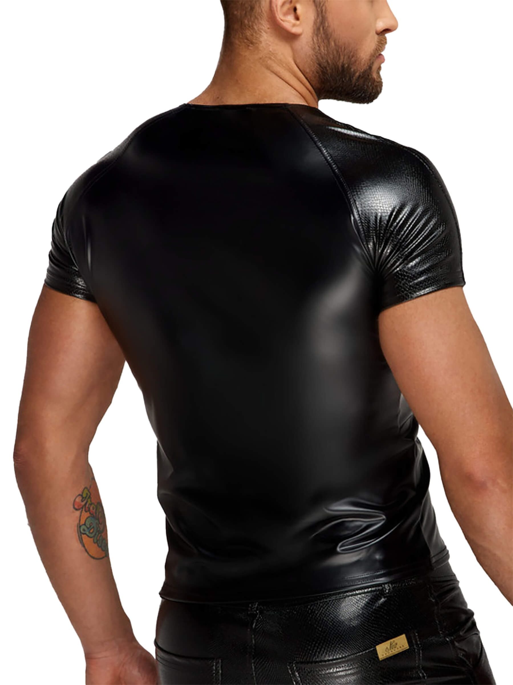 Shirt mit Schulter Print