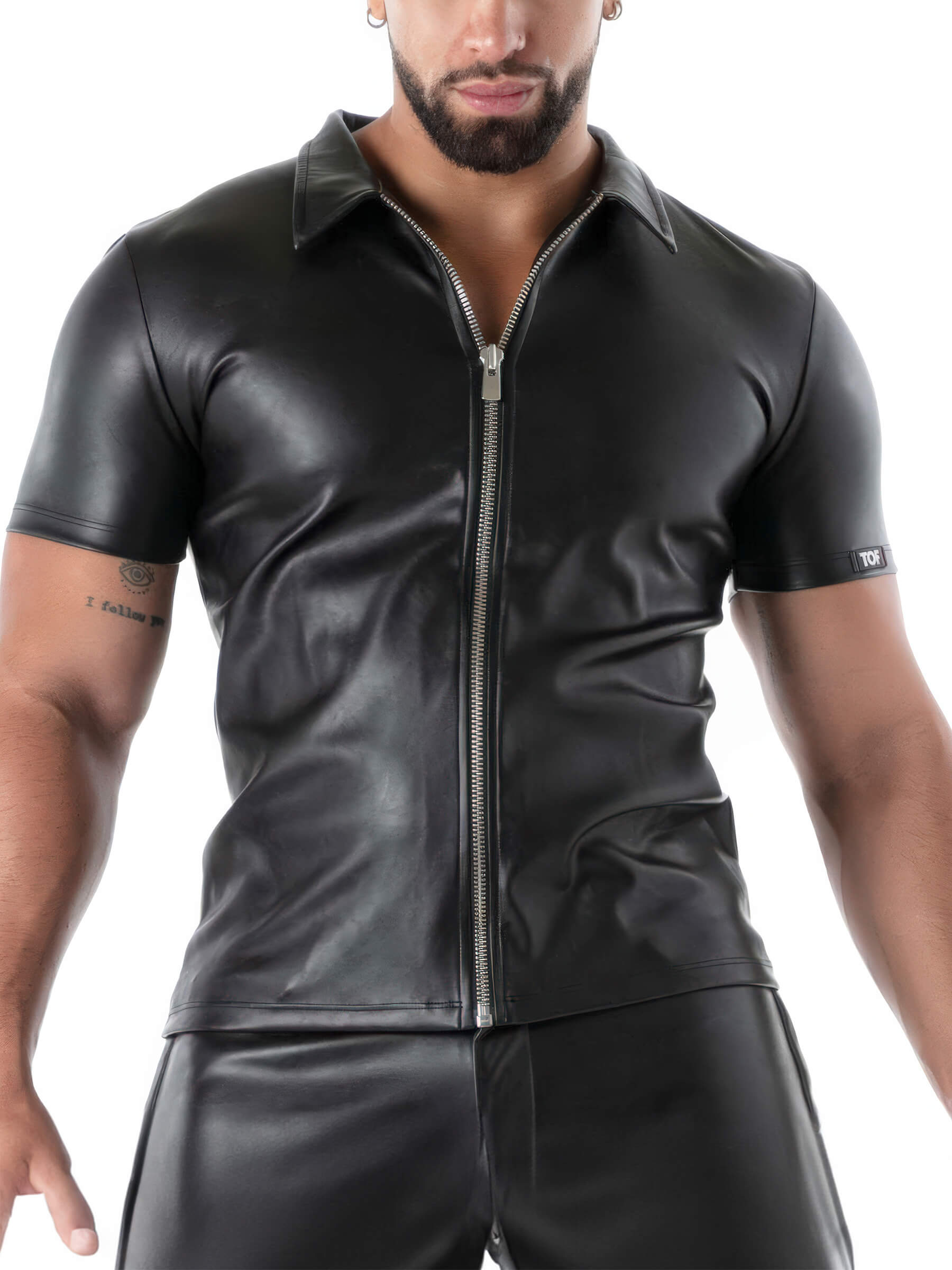 FETISH ZIPPED TANK TOP