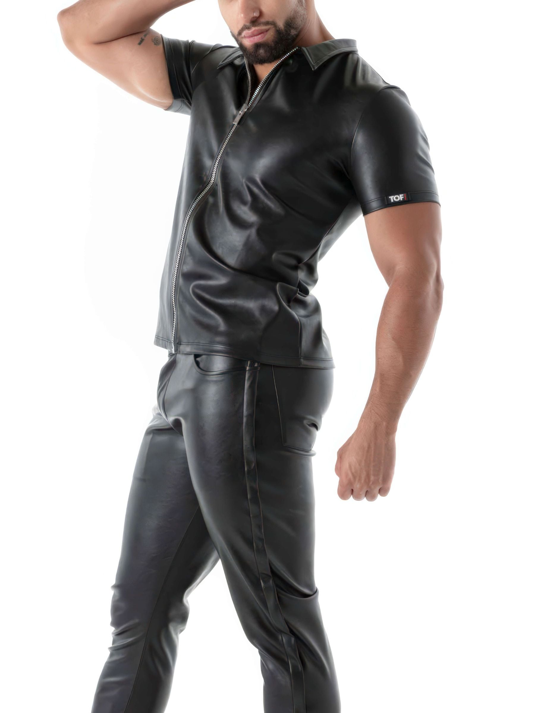 FETISH ZIPPED TANK TOP