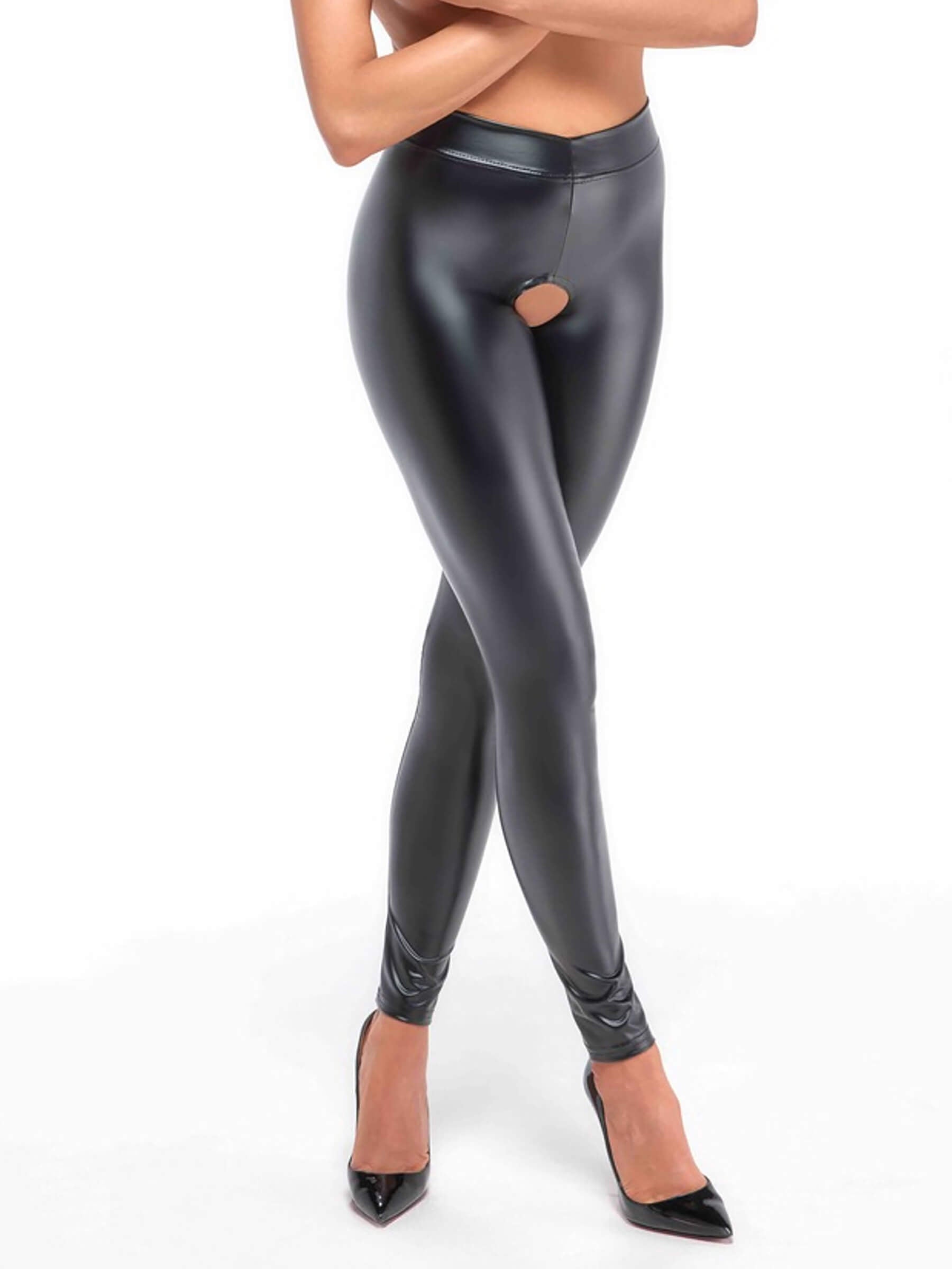 Wetlook Leggings Overt
