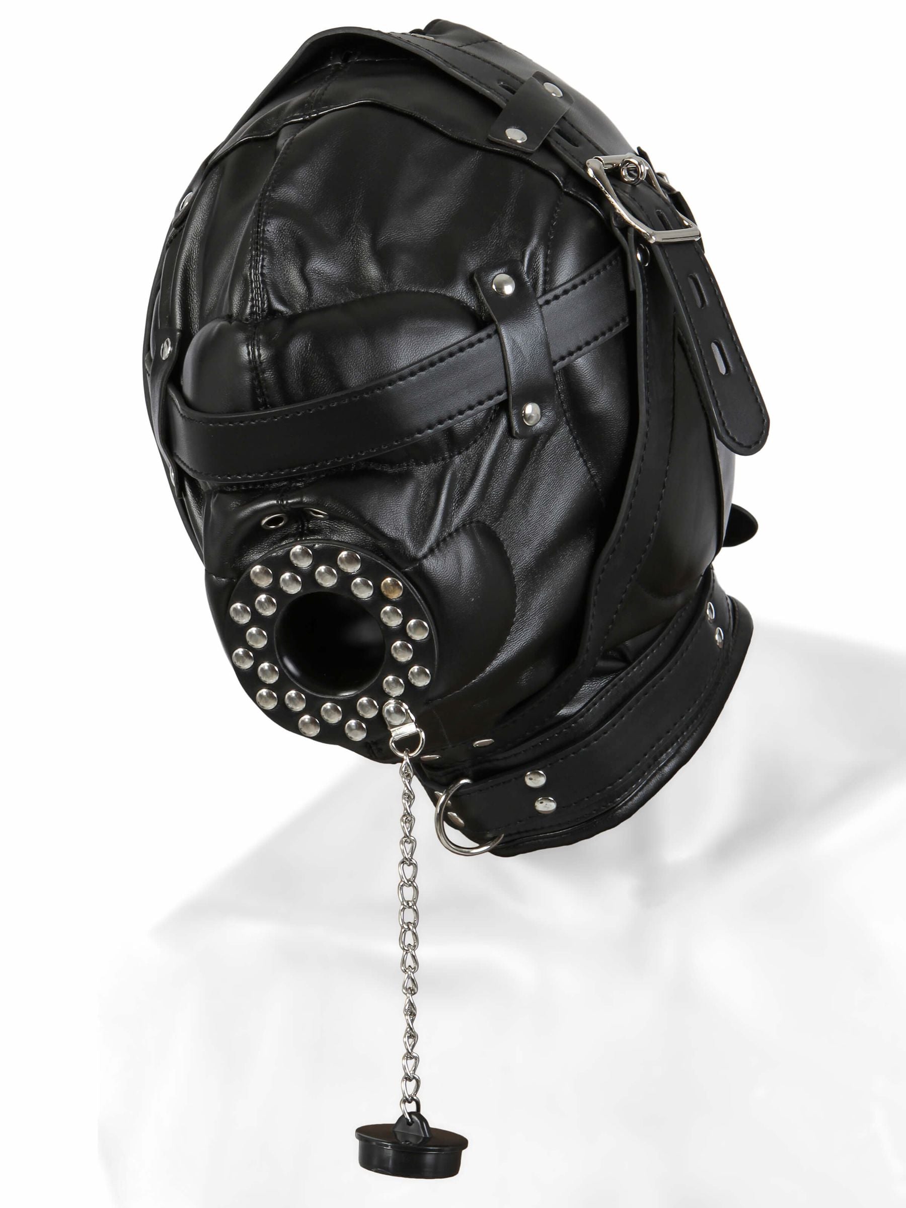 Heavy Duty Bondage Maske mit Gag