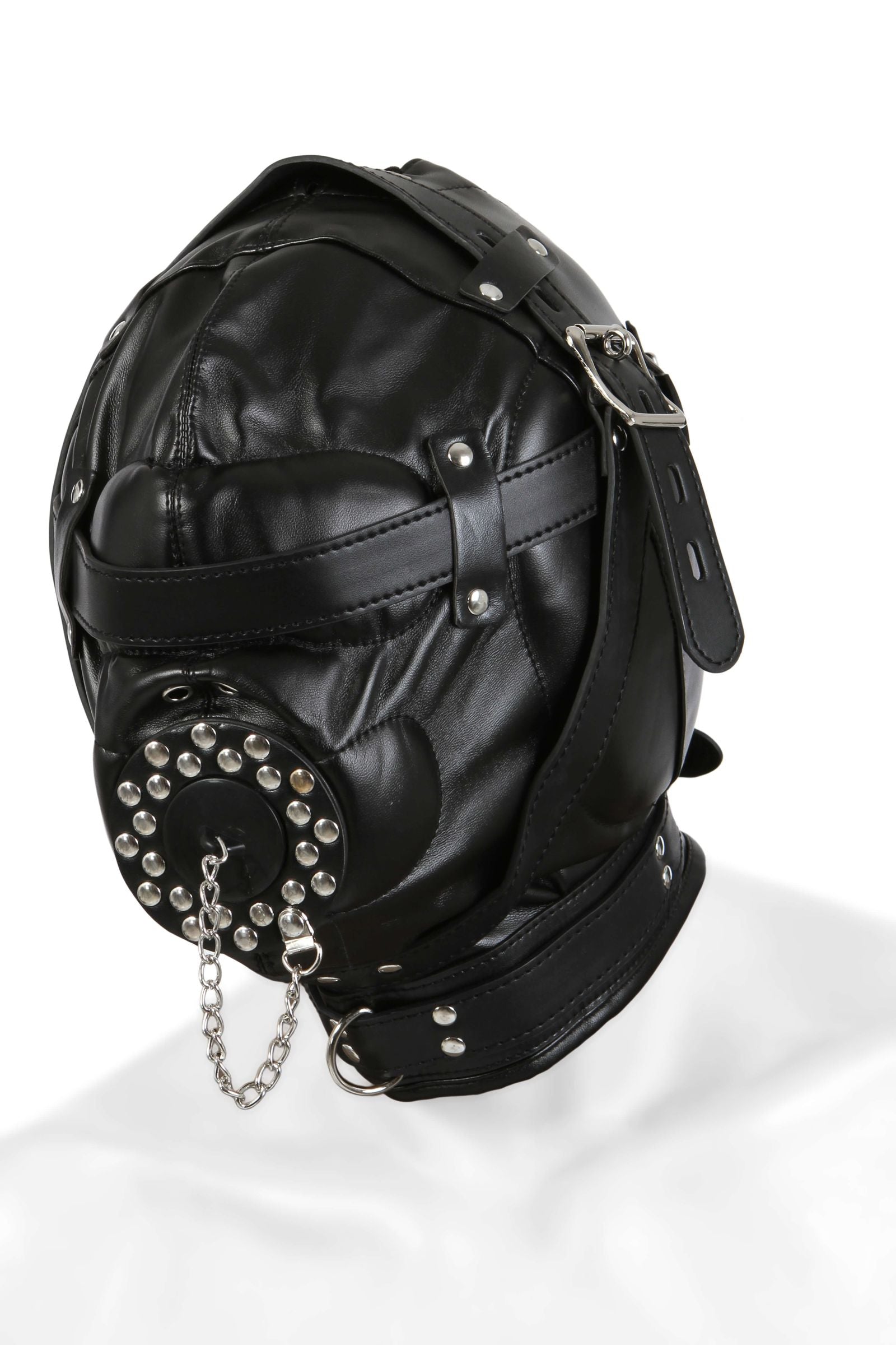 Heavy Duty Bondage Maske mit Gag