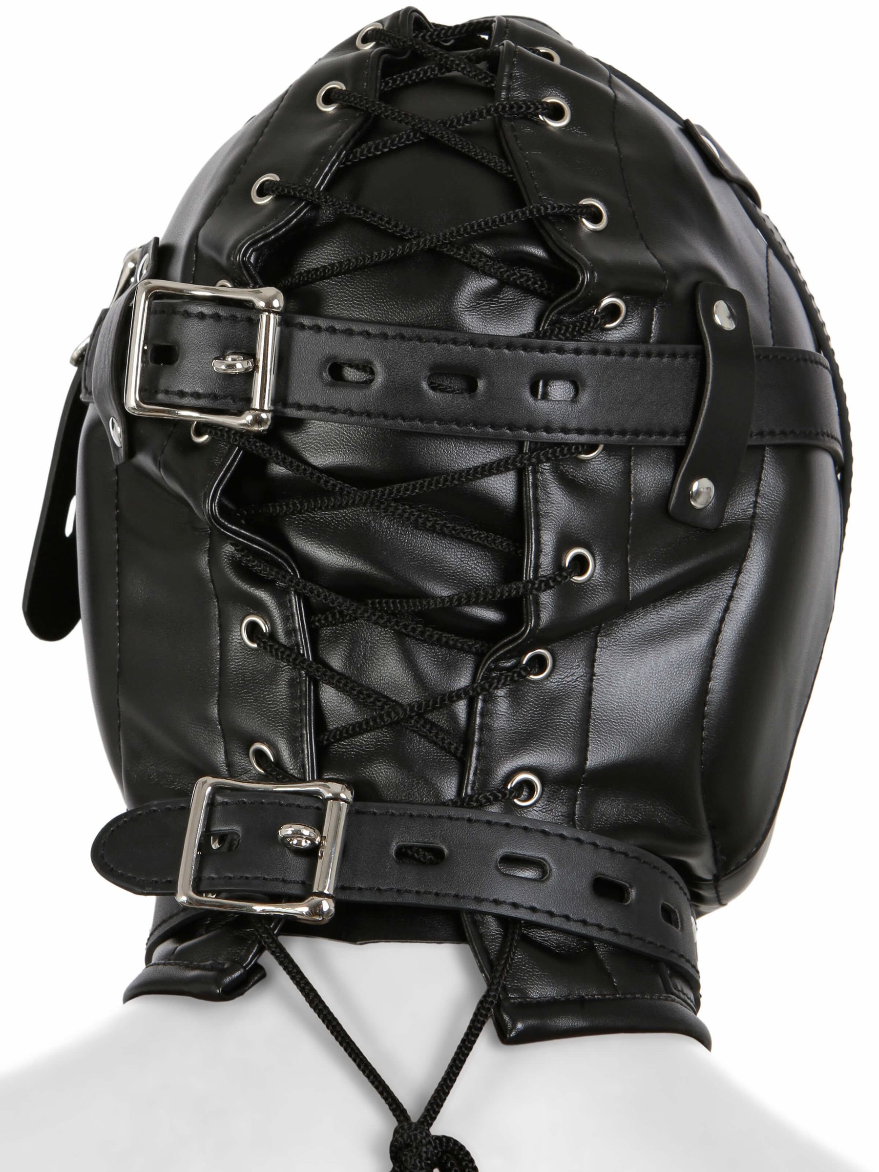 Heavy Duty Bondage Maske mit Gag