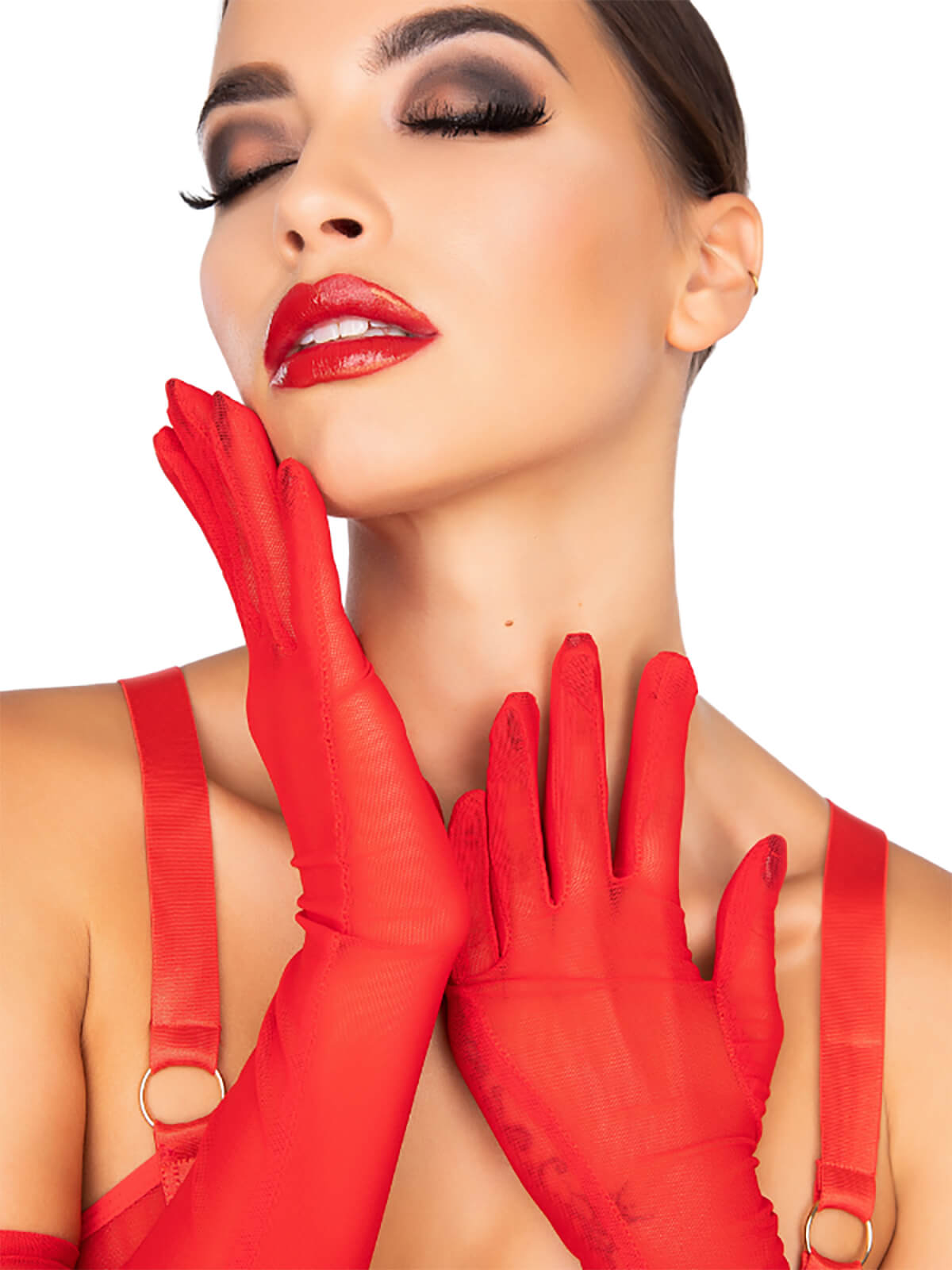 Transparent Long Gloves