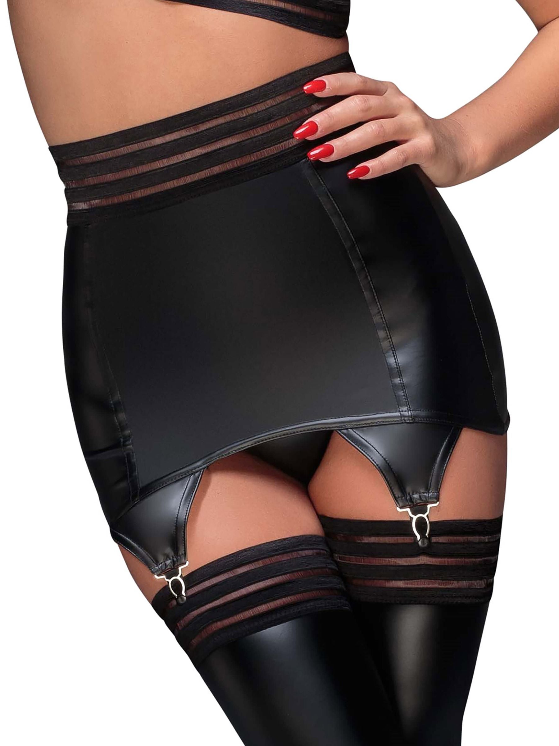 kunstleder corage, wetlook strapsgürtel, wetlookcorsage, schwarz, schwarze corsage, ledertop, leder-corset, noir, noir handmade, corsage aus kunstleder, strumpfgürtel, spitzencorsage, leder korsett schwarz, kunstleder