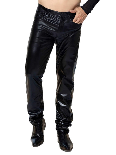 kunstlederhose, Herren lederhose, herren lackhose, wetlookhose, lederhose, lederimitat, kunstlederjeans, kunstleder, schwarz, lederscharz, wetlookhose, herren wetlookhose, Herren Kunstlederhose