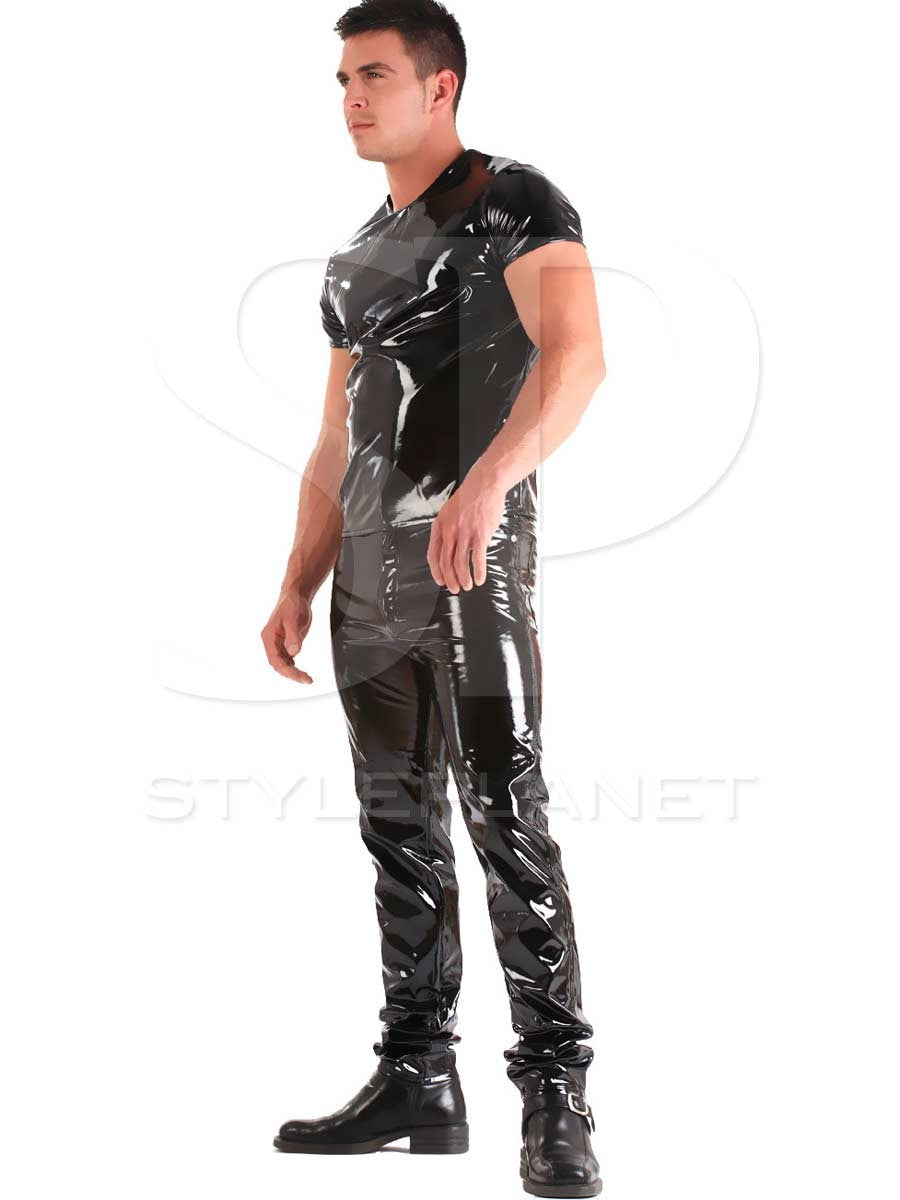 Herren Lack Hose - Unisex