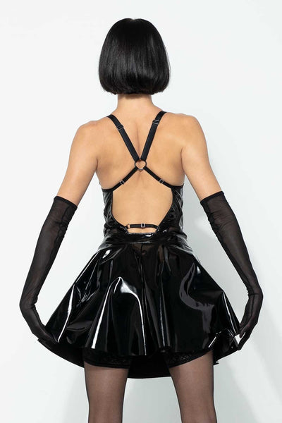 Designer Damen Lackrock
