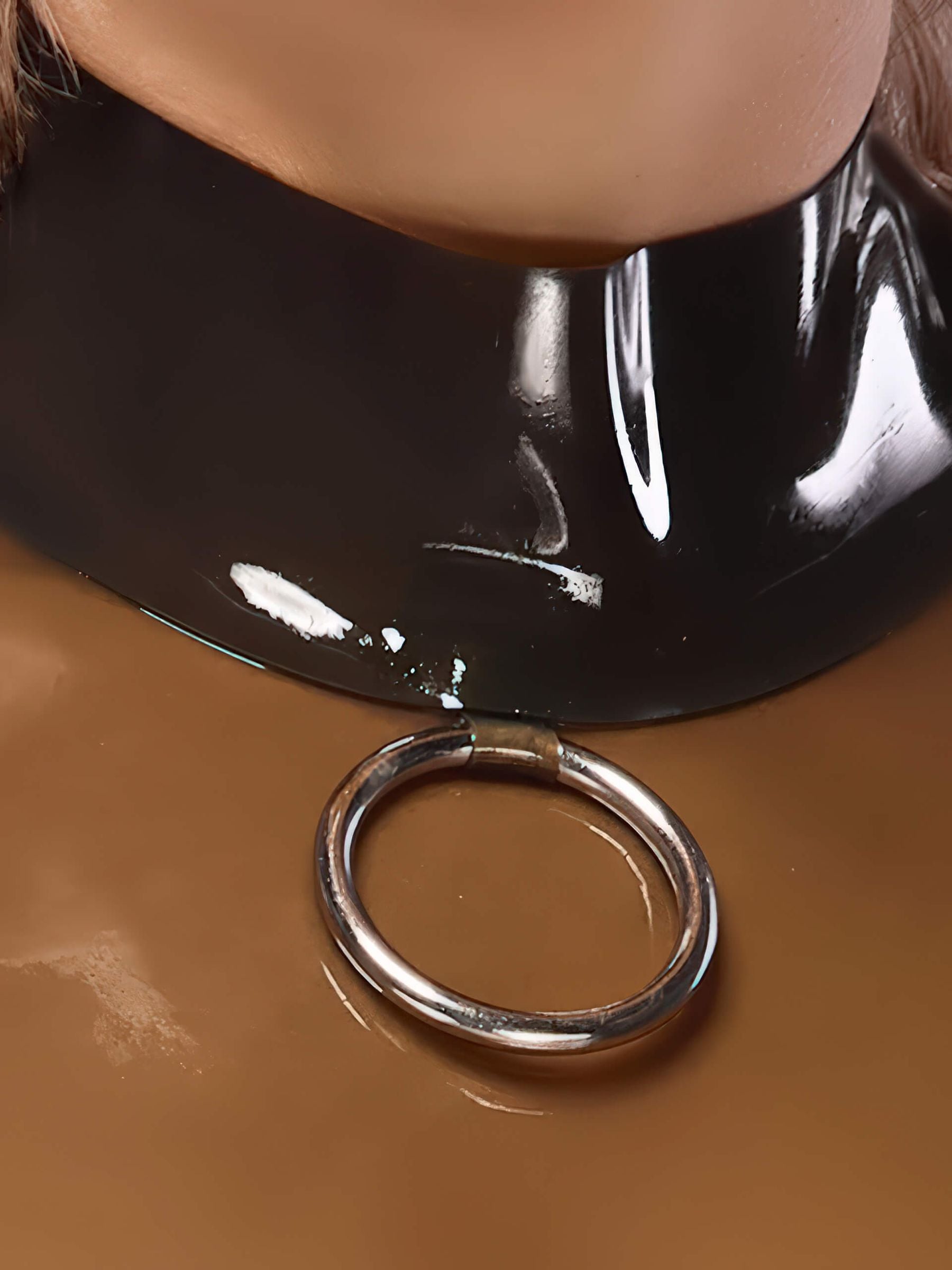 Latex shirt, transparent