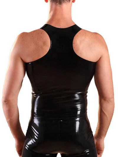 Latex Weste mit Zipper