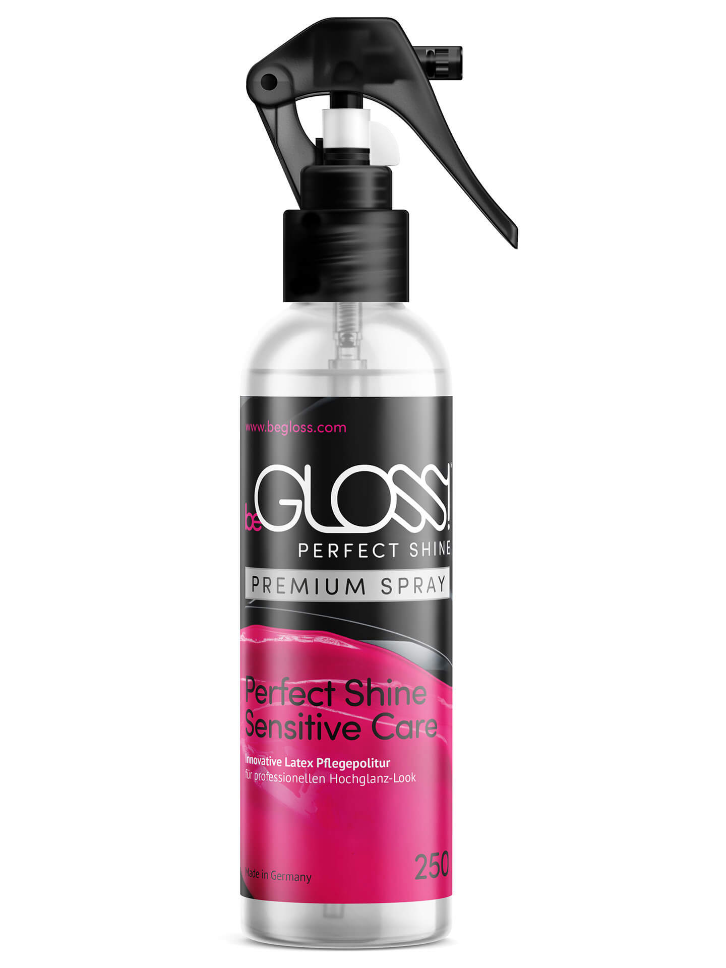Siliconspray, Silikonöl, Politur, Gummipolitur, Latex Politur, Gummipoliermittel, Gummi, Latex, Latexspray, Gummiglanzspray, Highgloss Spray, Latexpolitur, Hochglanz, Spray