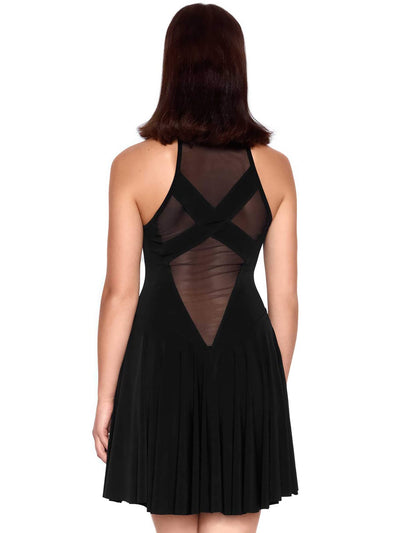 schwarzes Minikleid, Lycra, Mini Kleid, Schwarz, Schwarzes Kleid, Sexy Minikleid, Les Pielettes, Les P´tites Folies, Catanzaro, Kleid aus Lycra, Minikleid, Kurzes schwarzes Kleid,  Celementina