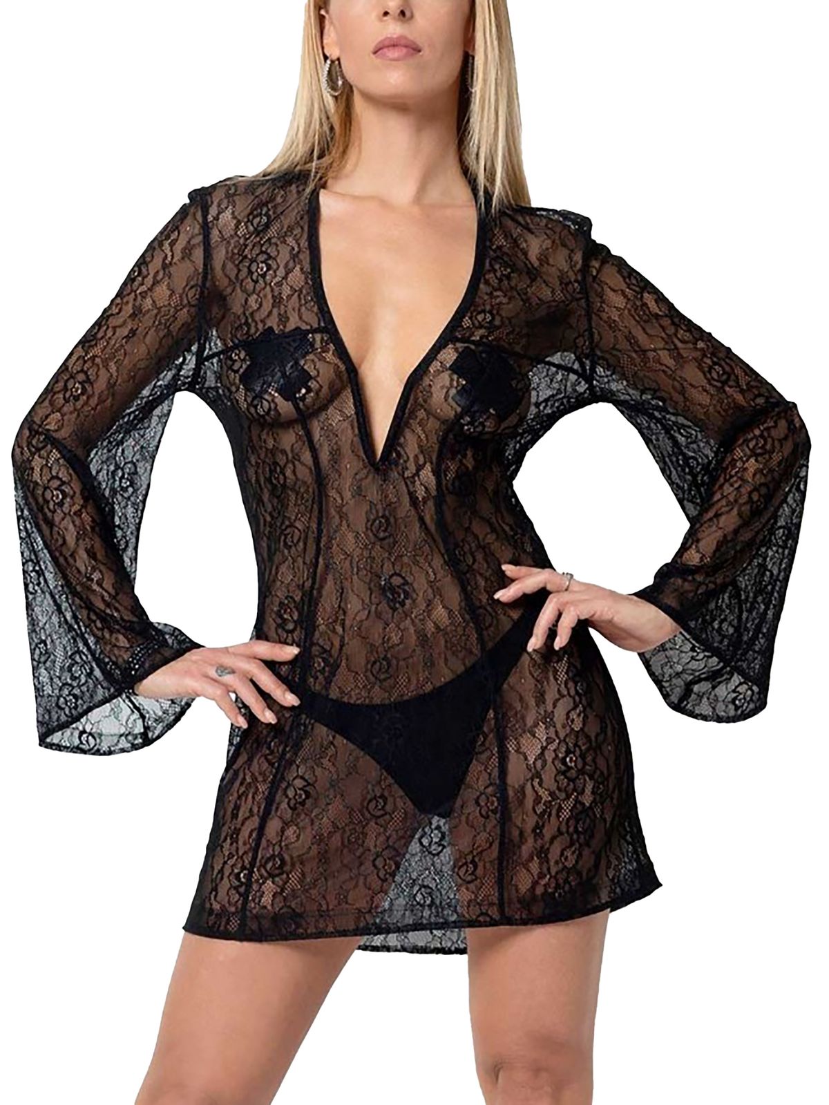 Minikleid - Fayence
