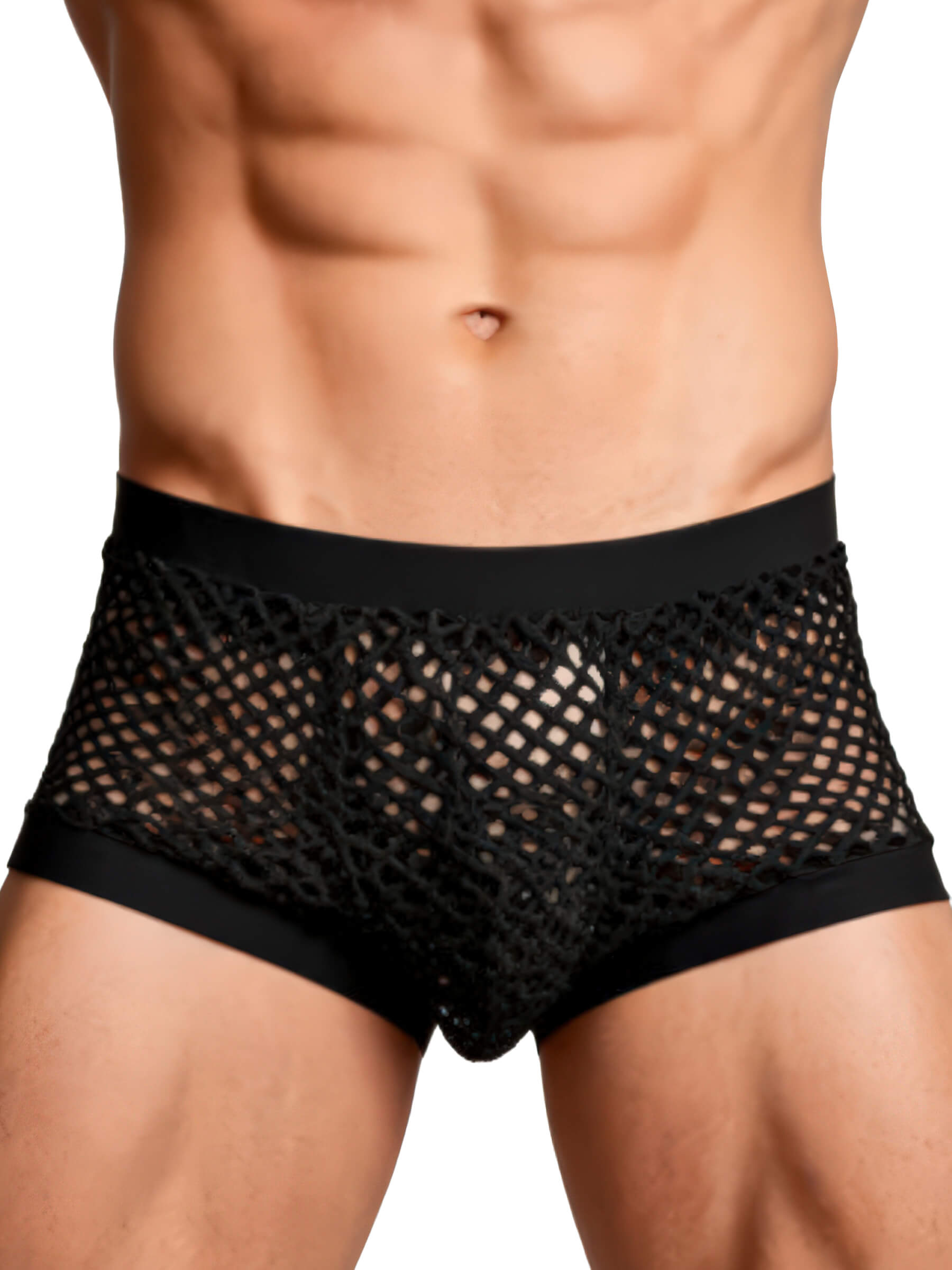 Herren Fishnet Boxer