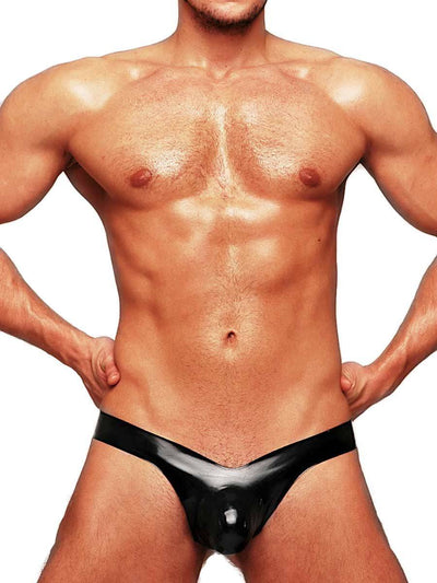 latexslip, Latex, Gummislip, Men, Herren, Latexunterhose, Gummi - String, Herren Unterhose, Latexhose Herren, Herrenslip aus Latex, herrenslip aus Gummi, fetisso, Herren string aus Latex
