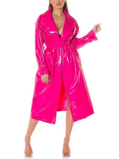 Pinker Lackmantel