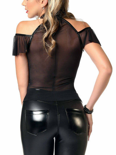 Transparent Dina Top