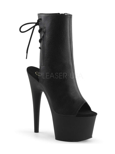 Lederstiefel, Plateau Stiefel, schwarze leder Stiefel, schwarz, Stiefelette, Stretch Stiefel, Stretch, Plateau Stiefel, Stiefeletten, Stiefel, extrem Plateau, Lederstiefeletten, sehr hoch, plateau, lederschwarz