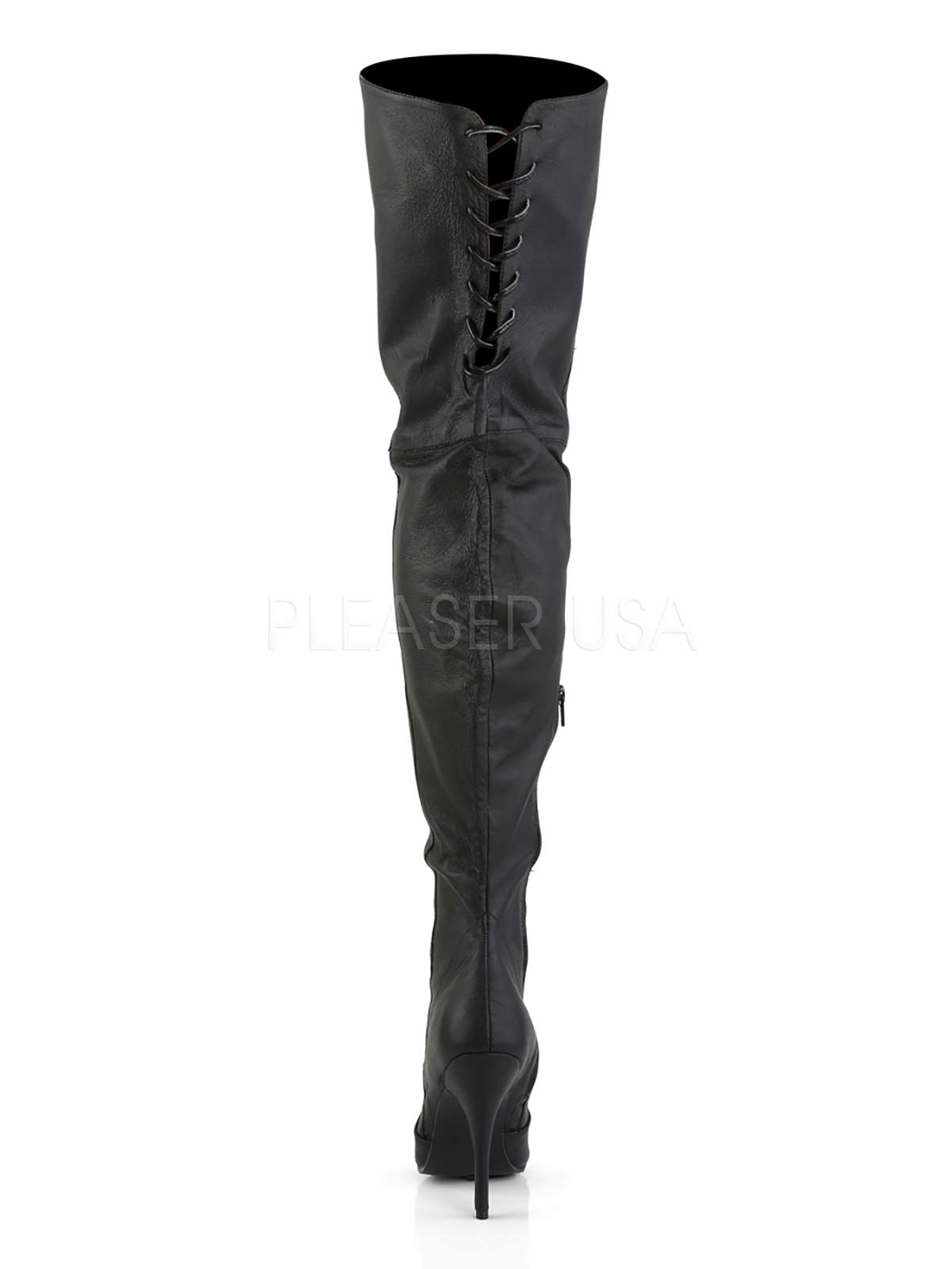 Lederstiefel, Stiefel, schwarze Lederstiefel, Leder Stiefel, leder Overknee, Schwarze Overknee, Stretch, Stiefel in Übergrößen, Oberschenkellang, Stiefel, schwarz, Stretch, Stretchleder