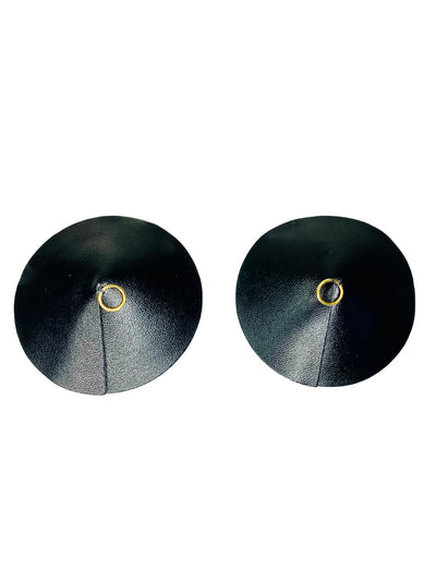 O-Ring Pasties Schwarz / Gold