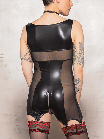 Wetlookbodysuit, Leder body, wetlookbody, Wetlook body, Body, schwarz, Kunstleder damenbody, Kunstlederbody, Body aus leder, Leder Body, Kunstleder Body, Leder damenbody, Bodysuit wetlook